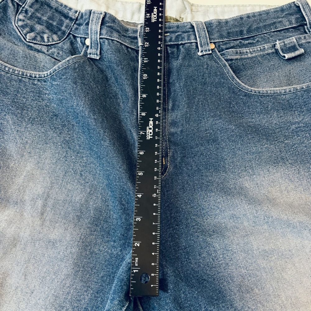 Rocawear Men's Baggy Blue Wash Denim Jeans Carpenter Style Size 36 - Picture 9 of 14